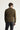 Koyu Vizon Bisiklet Yaka Slim Fit Dar Kesim Pamuklu Triko Kazak