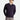 Koyu Mor Polo Yaka Slim Fit Dar Kesim Desenli Yünlü Triko Kazak