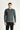 Orta Gri Polo Yaka Slim Fit Dar Kesim Desenli Triko Kazak