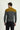 Koyu Antrasit Yarım Balıkçı Yaka Slim Fit Dar Kesim Desenli Triko Kazak