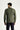 Açık Haki Bisiklet Yaka Slim Fit Dar Kesim Desenli Triko Kazak