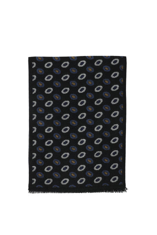  Koyu Lacivert Desenli Atk?-Ki??l?