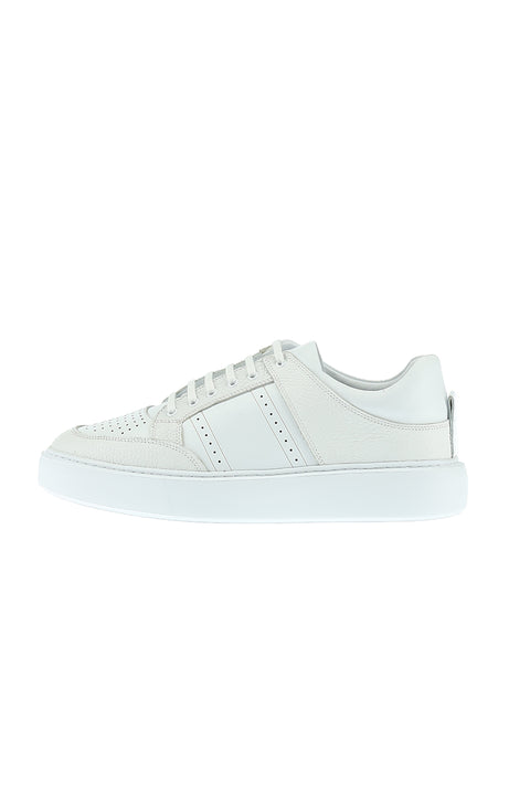 Beyaz Sneaker Deri Ayakkabı