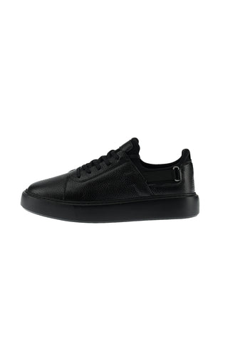  Siyah Sneaker Deri Ayakkabı