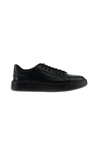  Siyah Sneaker Deri Ayakkabı