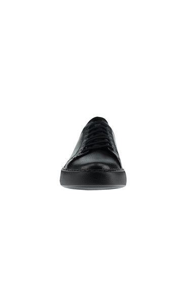 Siyah Sneaker Deri Ayakkabı