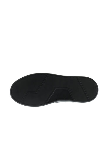 Koyu Lacivert Sneaker Deri Ayakkabı