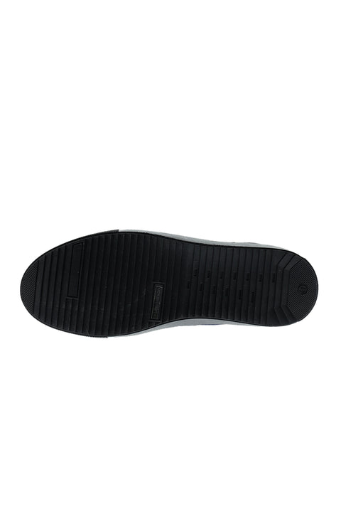 Koyu Lacivert Sneaker Deri Ayakkabı