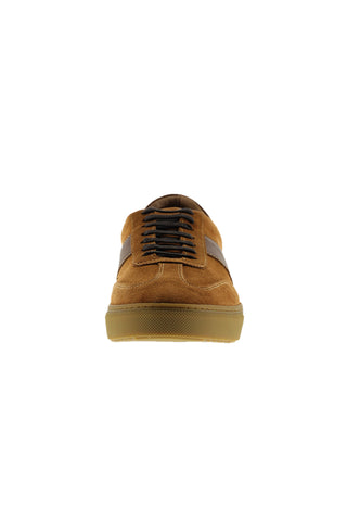  Orta Kahve Sneaker Deri Ayakkabı