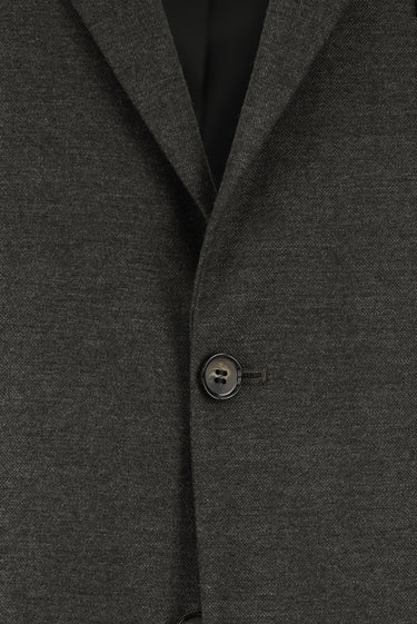  Koyu Kahve Relaxed Fit Rahat Kesim Klasik Desenli Ceket