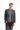 Orta Antrasit Super Slim Fit Ekstra Dar Kesim Desenli Spor Ceket
