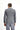 Koyu Antrasit Slim Fit Dar Kesim Klasik Desenli Örme Ceket
