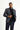 Koyu Lacivert Slim Fit Dar Kesim Yünlü Balıksırtı Spor İtalyan Ceket