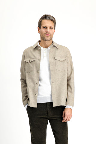  Orta Vizon Regular Fit Yünlü Spor Ceket