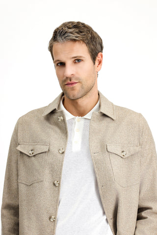  Orta Vizon Regular Fit Yünlü Spor Ceket