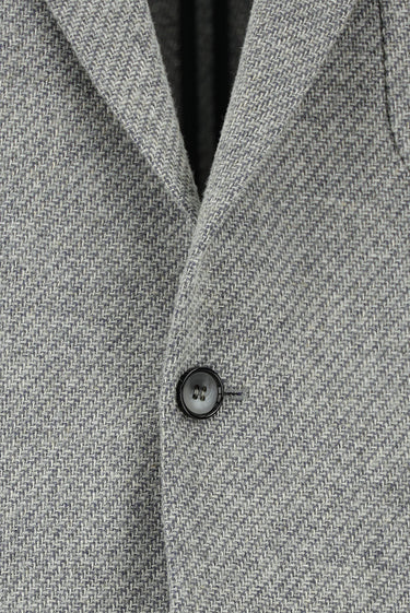 Açık Gri Regular Fit Yünlü Spor Ceket