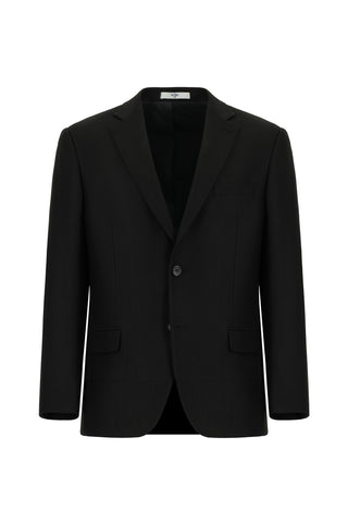  Siyah Relaxed Fit Rahat Kesim Klasik Ceket