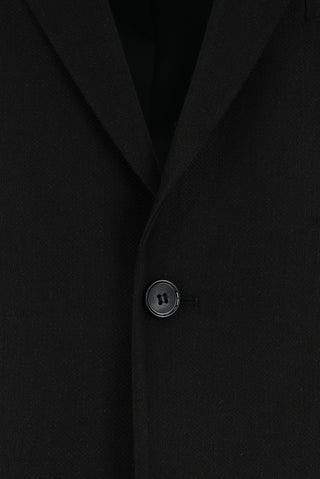  Siyah Relaxed Fit Rahat Kesim Klasik Ceket
