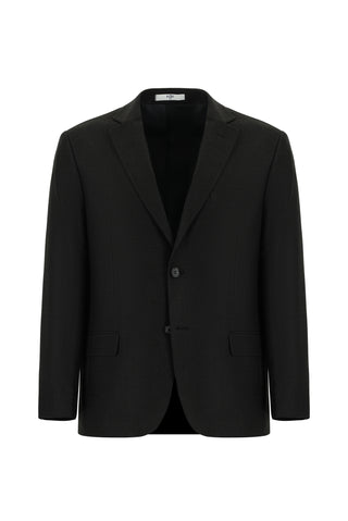  Koyu Antrasit Relaxed Fit Rahat Kesim Klasik Ceket