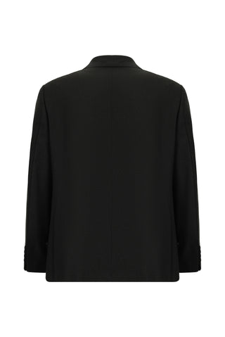  Koyu Antrasit Relaxed Fit Rahat Kesim Klasik Ceket