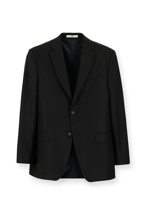 Koyu Antrasit 4 Drop Relaxed Fit Rahat Kesim Klasik Ceket