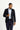 Koyu Lacivert Super Slim Fit Ekstra Dar Kesim Klasik Fermuar Cepli Ceket