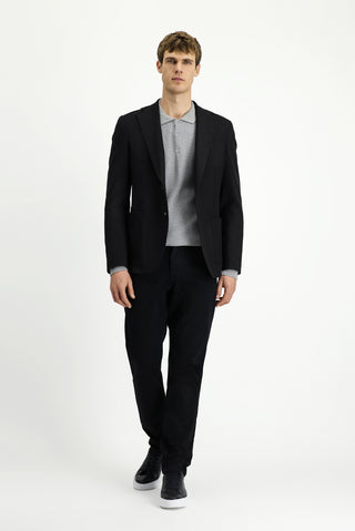  Siyah 8 Drop Muscle Fit Uzun Atletik Kesim Likral? Spor Ceket-Ki??l?