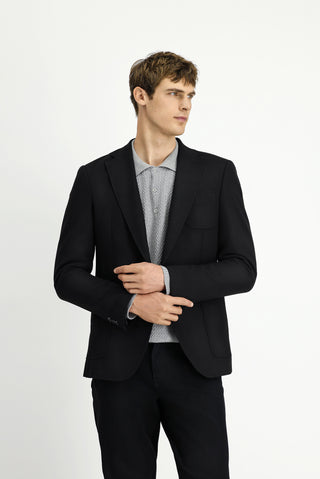  Siyah 8 Drop Muscle Fit Uzun Atletik Kesim Likral? Spor Ceket-Ki??l?