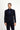 Koyu Lacivert Techno-Line Slim Fit Dar Kesim Likralı Spor Örme Ceket