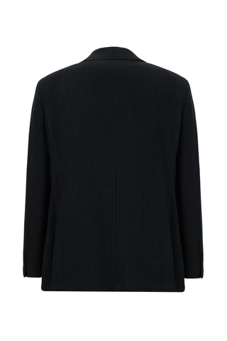  Koyu Antrasit Regular Fit Yünlü Spor İtalyan Ceket