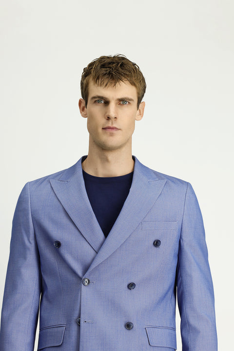 Mavi 6 Drop Regular Fit Standart Kesim Pamuklu Kruvaze Ceket