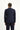 Koyu Lacivert Slim Fit Dar Kesim Desenli Kruvaze Ceket