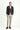 Koyu Haki Slim Fit Dar Kesim Desenli Yünlü Ceket