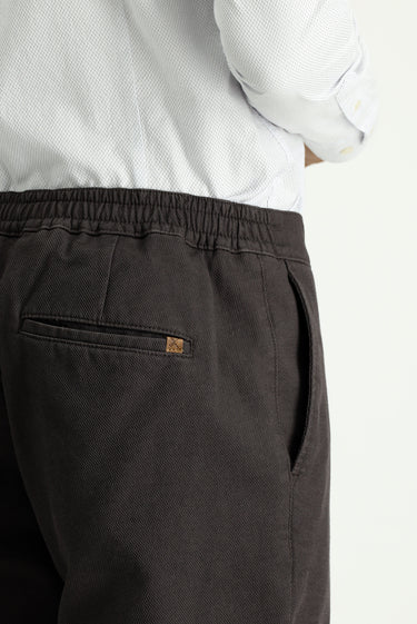 Orta Kahve Regular Fit Likralı Kanvas / Chino Pantolon