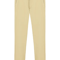 Açık Bej Regular Fit Standart Kesim Likralı Kanvas / Chino Pantolon