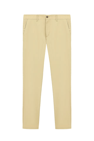  Açık Bej Regular Fit Likralı Kanvas / Chino Pantolon