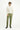  Yağ Yeşili-Olive Regular Fit Likralı Kanvas / Chino Pantolon