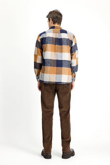 Orta Kahve Regular Fit Pamuk Kadife Pantolon