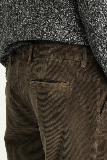 Koyu Vizon 4 Drop Relaxed Fit Rahat Kesim Pamuk Kadife Pantolon