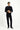  Koyu Lacivert Slim Fit Dar Kesim Likralı Kadife Pantolon