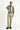 Açık Vizon Slim Fit Dar Kesim Likralı Kanvas / Chino Pantolon
