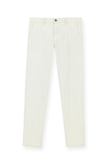 Taş Slim Fit Dar Kesim Likralı Kanvas / Chino Pantolon