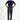Koyu Lacivert Regular Fit Likralı Kanvas / Chino Pantolon