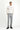  Orta Gri Regular Fit Desenli Likralı Kanvas / Chino Pantolon