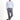 Orta Gri Regular Fit Likralı Kanvas / Chino Pantolon