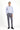 Orta Gri Regular Fit Likralı Kanvas / Chino Pantolon