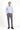  Orta Gri Slim Fit Dar Kesim Likralı Kanvas / Chino Pantolon