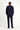 Koyu Lacivert Slim Fit Dar Kesim Likralı Kanvas / Chino Pantolon