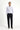  Koyu Lacivert Slim Fit Dar Kesim Likralı Örme Klasik Kumaş Pantolon