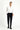 Siyah Techno-Line Slim Fit Dar Kesim Likralı Örme Klasik Kumaş Pantolon